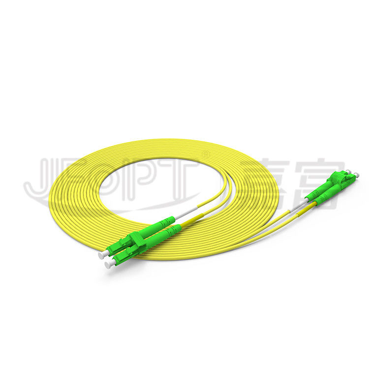 کابل فیبر نوری دوبلکس LC-LC 2.0mm 3.0mm تک حالته OS2 کابل فیبر نوری Zipcord