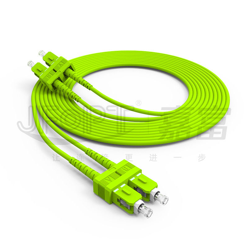 SC/UPC - SC/UPC وصله سیم دوبلکس چند حالته OM1 OM2 OM3 OM4 OM5 YOFC فیبر کورنینگ