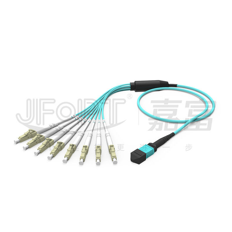 MPO - سیم برک اوت LC 2.0 میلی متری Fanout LC DX با گیره MM استاندارد ضایعات