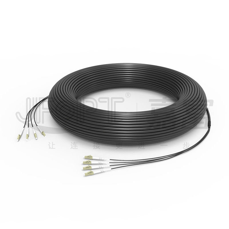 OD 7.0-9.0mm برک آوت کابل فیبر ایستگاه پایه کابل فرعی 2.0mm با SC/UPC