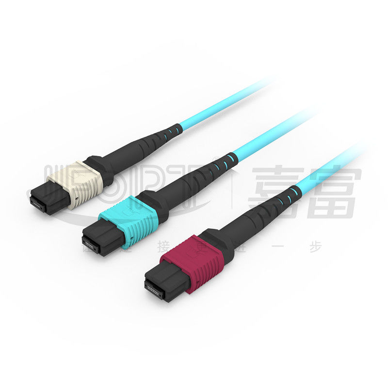 تنه تنه فیبر نوری PVC 2.0mm-5.0mm کابل عقب انداز MPO OFNP