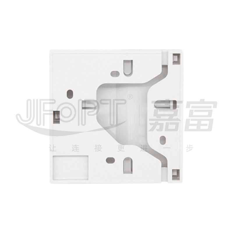 جعبه پایان کابل فیبر نوری 86*86 نصب در پایین جعبه دسترسی پلاستیکی 1 هسته ای