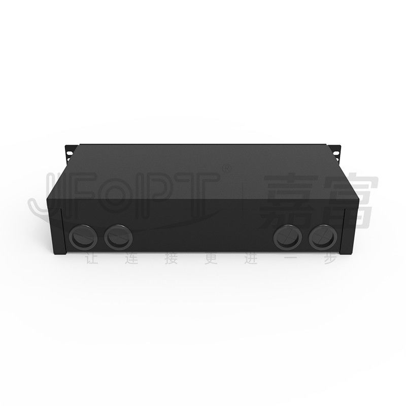 وصله پنل فیبر پایه قفسه کشویی 2U LC QX 196 Fibers Ultra Thin Fusion Splicing Siy
