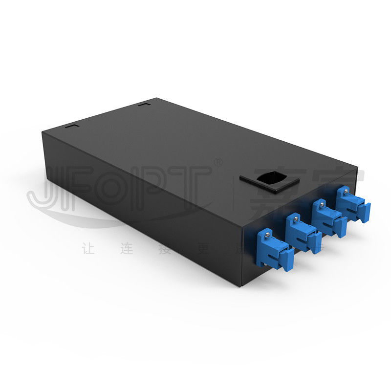 SC/LC/FC/ST 4-Core Lock Type Fiber Optic Termination Box با از دست دادن کم درجه مخابرات