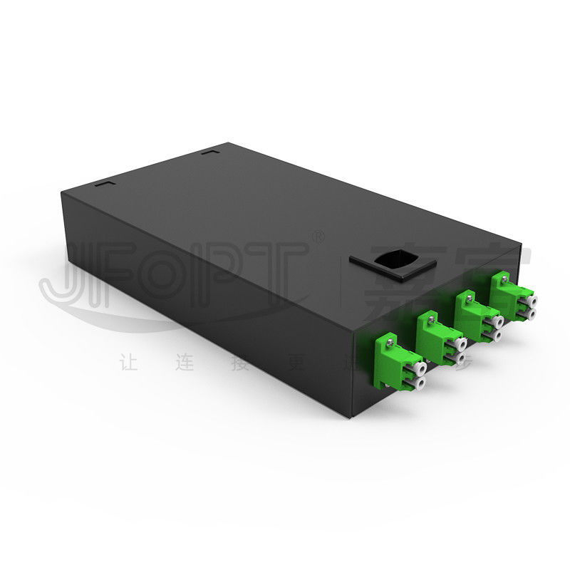 SC/LC/FC/ST 4-Core Lock Type Fiber Optic Termination Box با از دست دادن کم درجه مخابرات