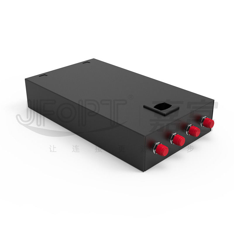 SC/LC/FC/ST 4-Core Lock Type Fiber Optic Termination Box با از دست دادن کم درجه مخابرات