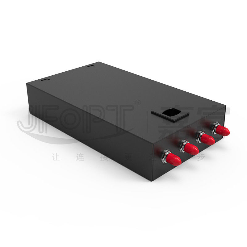 SC/LC/FC/ST 4-Core Lock Type Fiber Optic Termination Box با از دست دادن کم درجه مخابرات