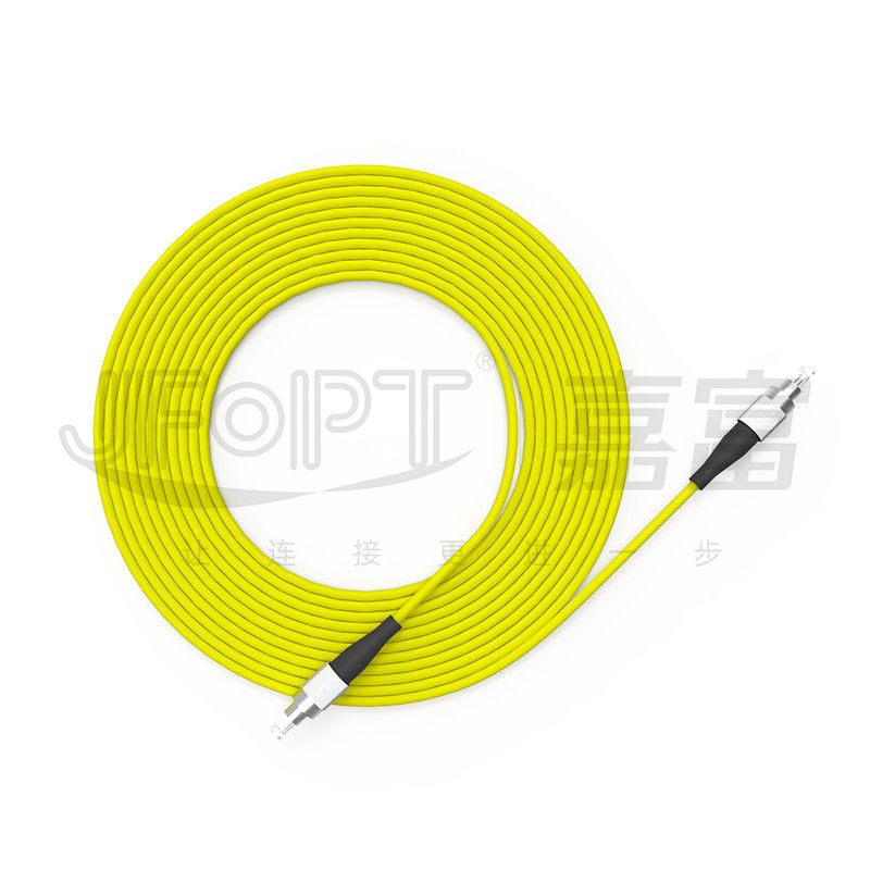 FC Connector Single Mode Fiber Jumpers برای جعبه پایانی فلزی با قفل بند OEM