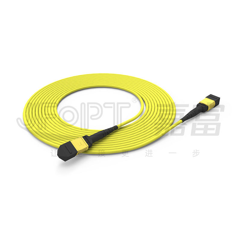 MPO Patch Cord SM 12 هسته کابل قیمت کابل نوری کابل فیبر نوری درب داخلی درب بیرونی کابل قطره فیبر نوری