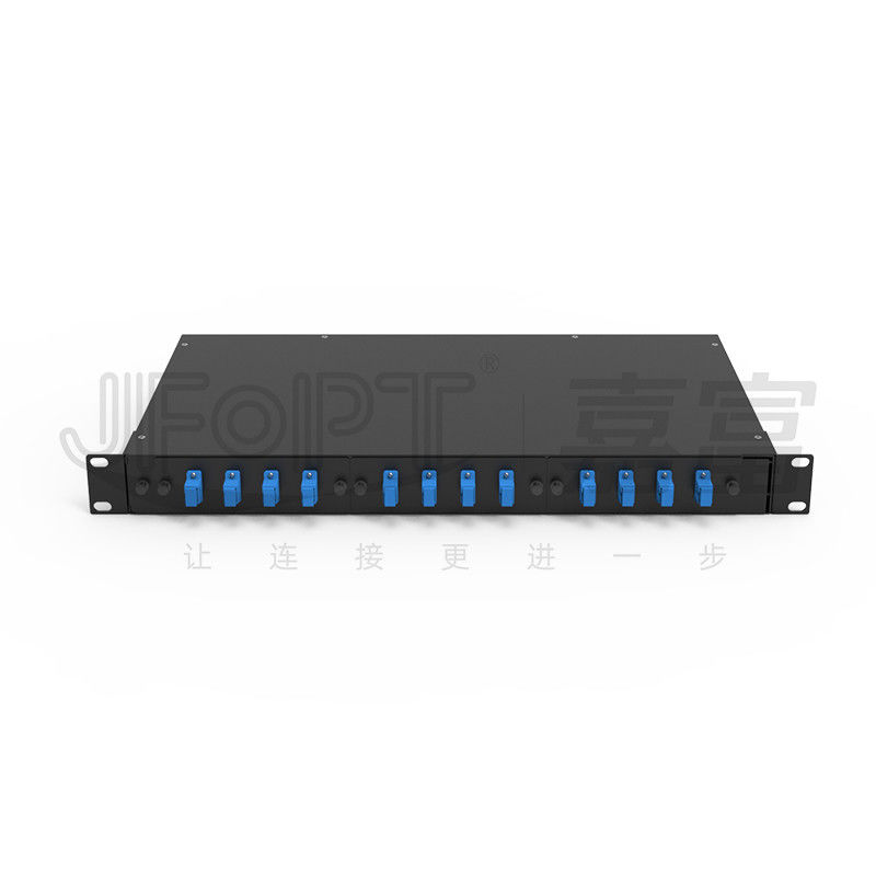 FTTZ FTTB 1U طراحی چرخش فیوژن Splice Tray 12/24/48/96 هسته های پانل فیبر پیچ فولاد سرد رول ریک نصب کابینت